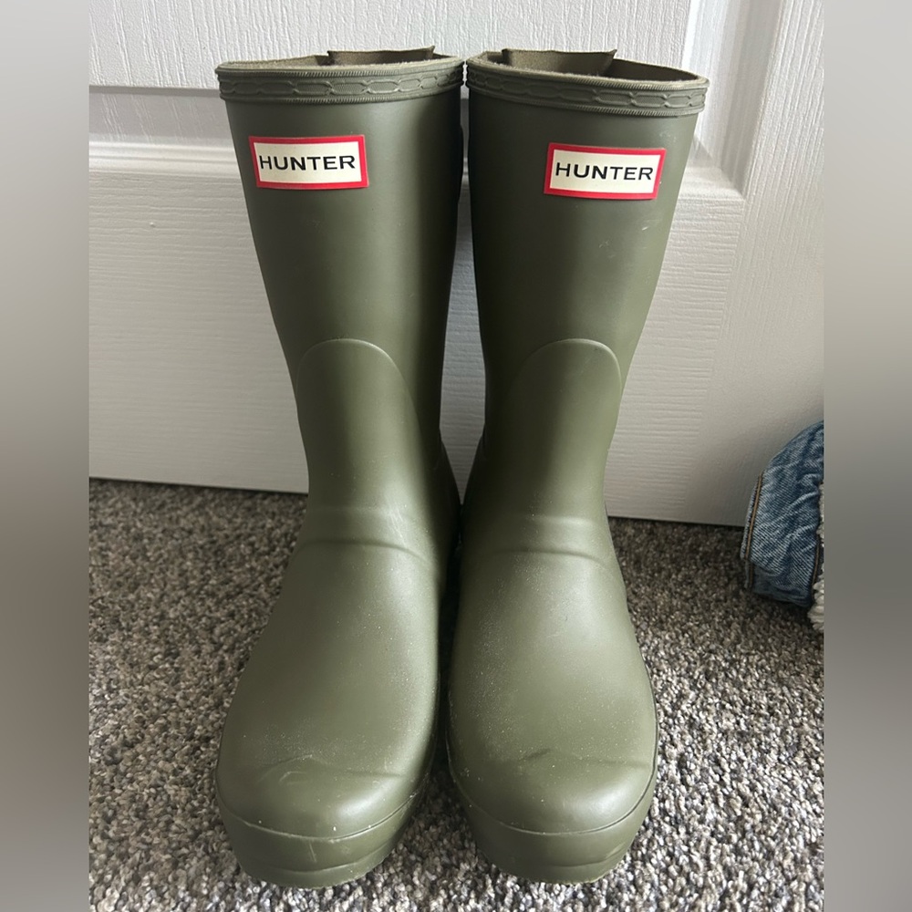 Women’s size:8 Hunter Boots